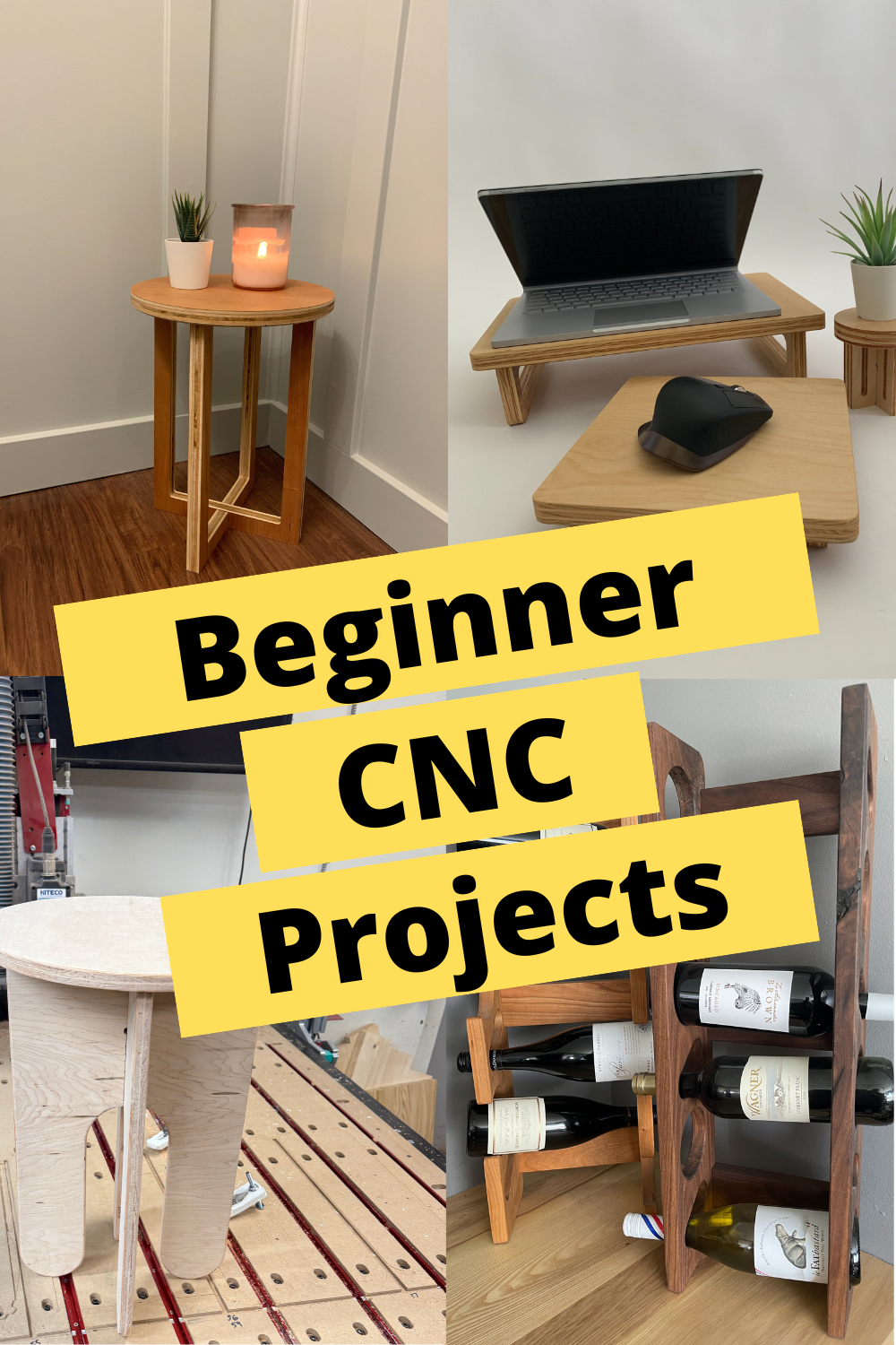 Quick Builds for Busy People: 4 Beginner CNC Projects You Can Tackle During Nap Time or the Weekend