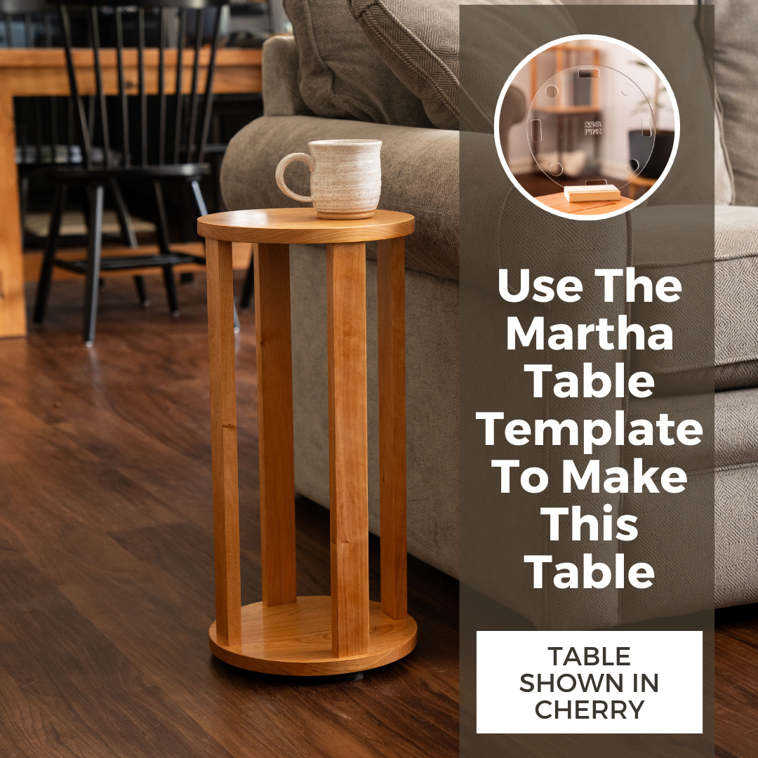 Martha Table Template Downloadable File