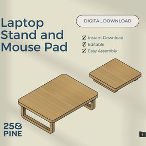 CAD file for a CNC machine, showing the design and cutting paths for a wooden mouse pad with a wrist rest.