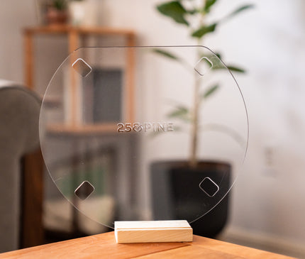 Flircle (Flat Circle) Table Template Downloadable File
