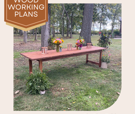 Big Pine Table Plans