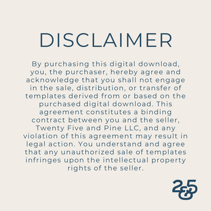 Flircle (Flat Circle) Table Template Downloadable File