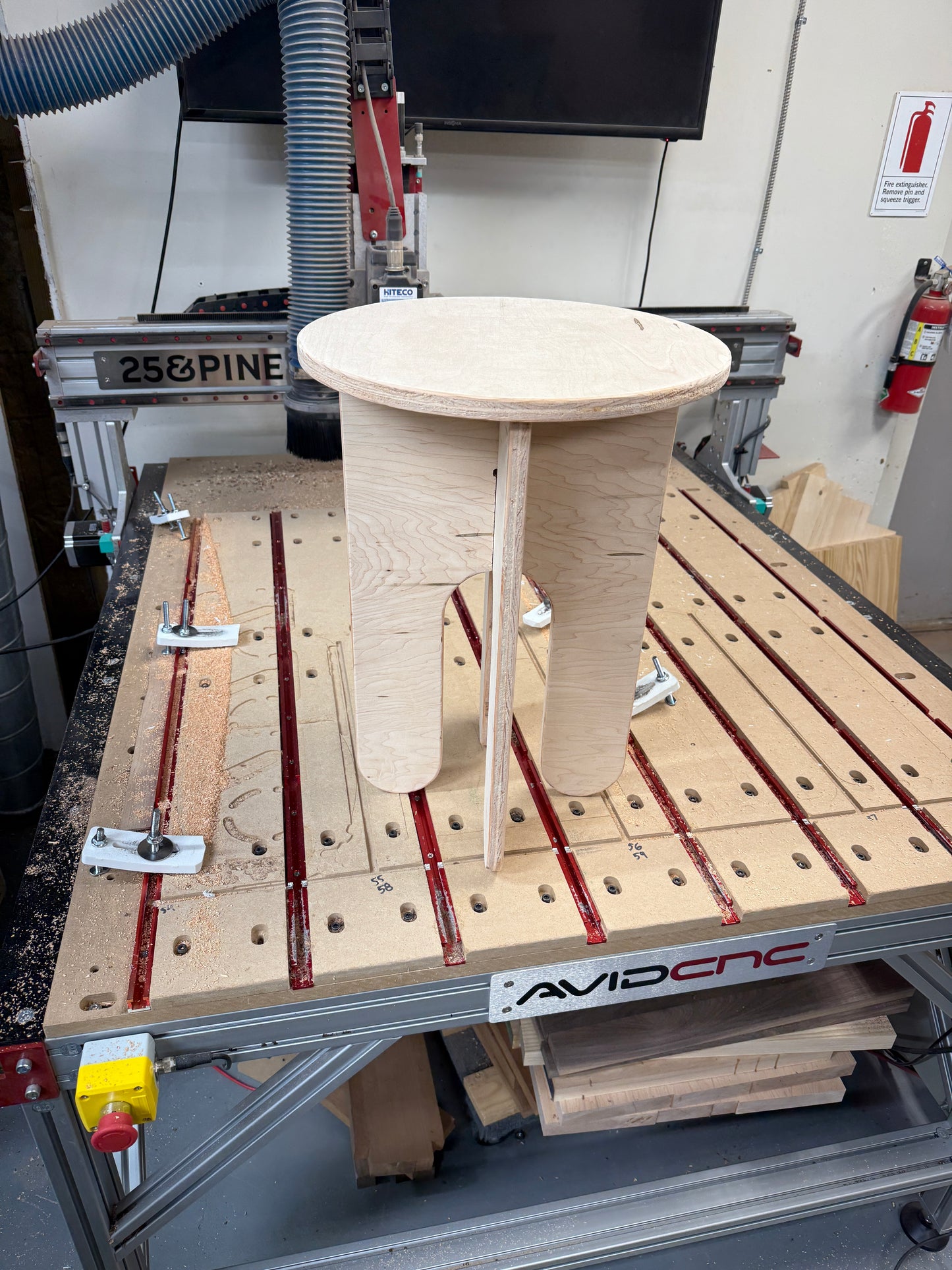 Small Table or Plant Stand CNC Files