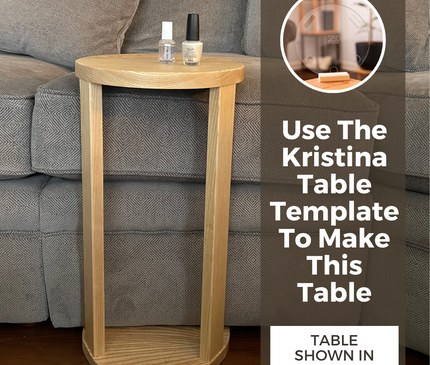 Kristina Table Template Downloadable File