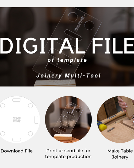 Joinery Multi-Tool Template Downloadable File