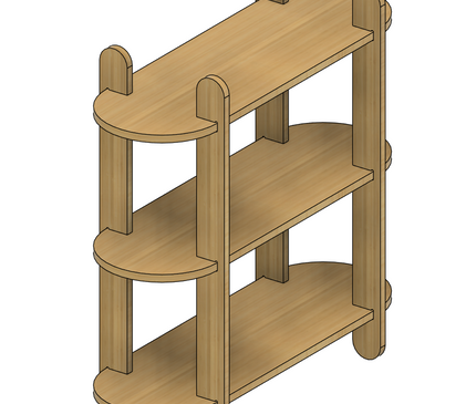 Oval Shelf - CNC File