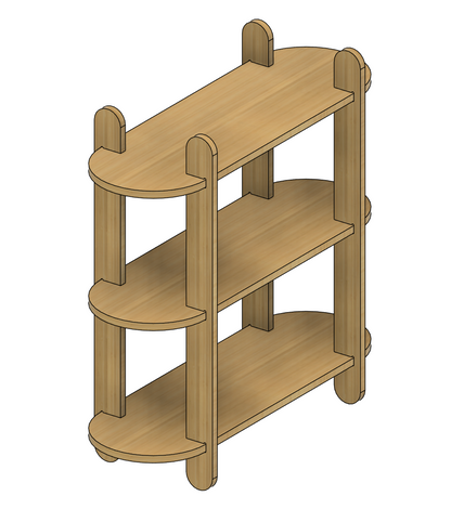 Oval Shelf - CNC File