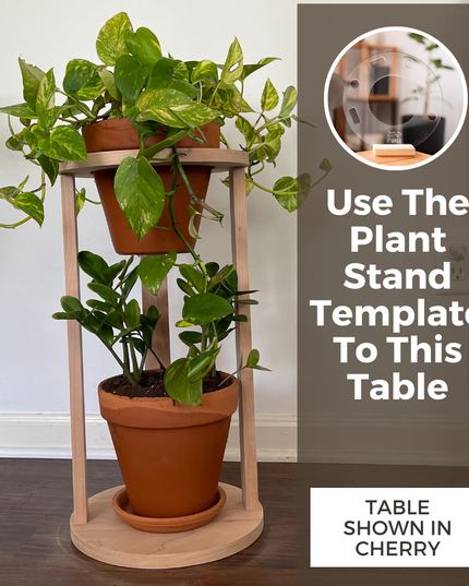 Plant Stand Table Template Downloadable File