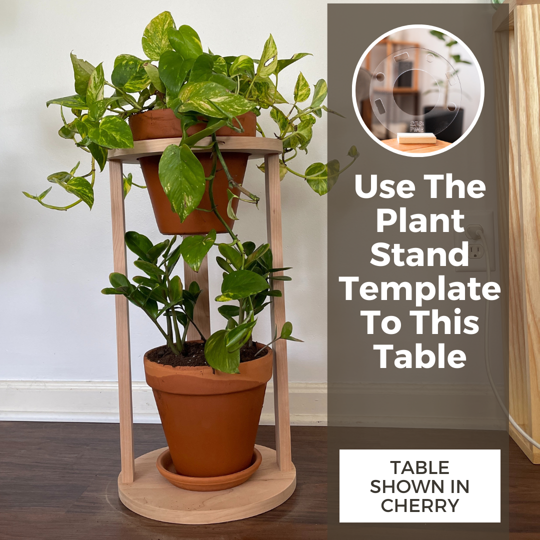 Plant Stand Table Template Downloadable File