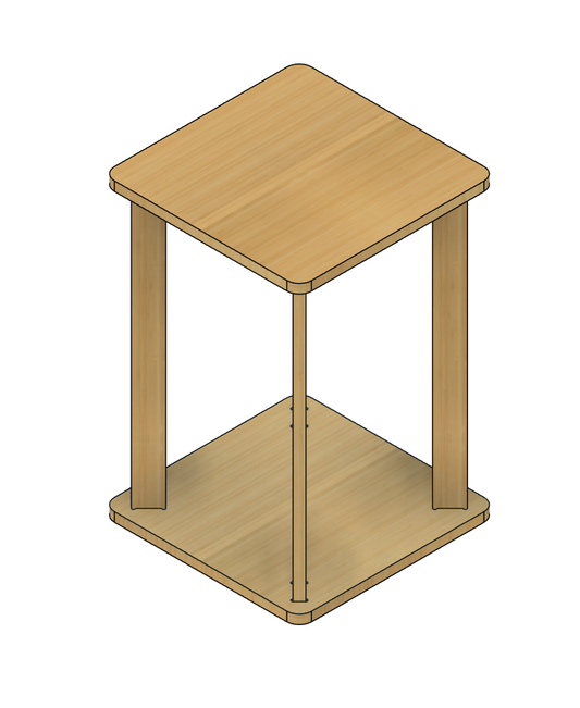 Square Liz Table - CNC File