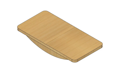 Kids Balance Board CNC File: DIY Wooden Wobble Toy (Digital Download)