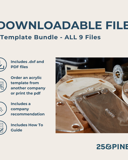 Template Files Bundle - ALL 9 Template Downloadable Files