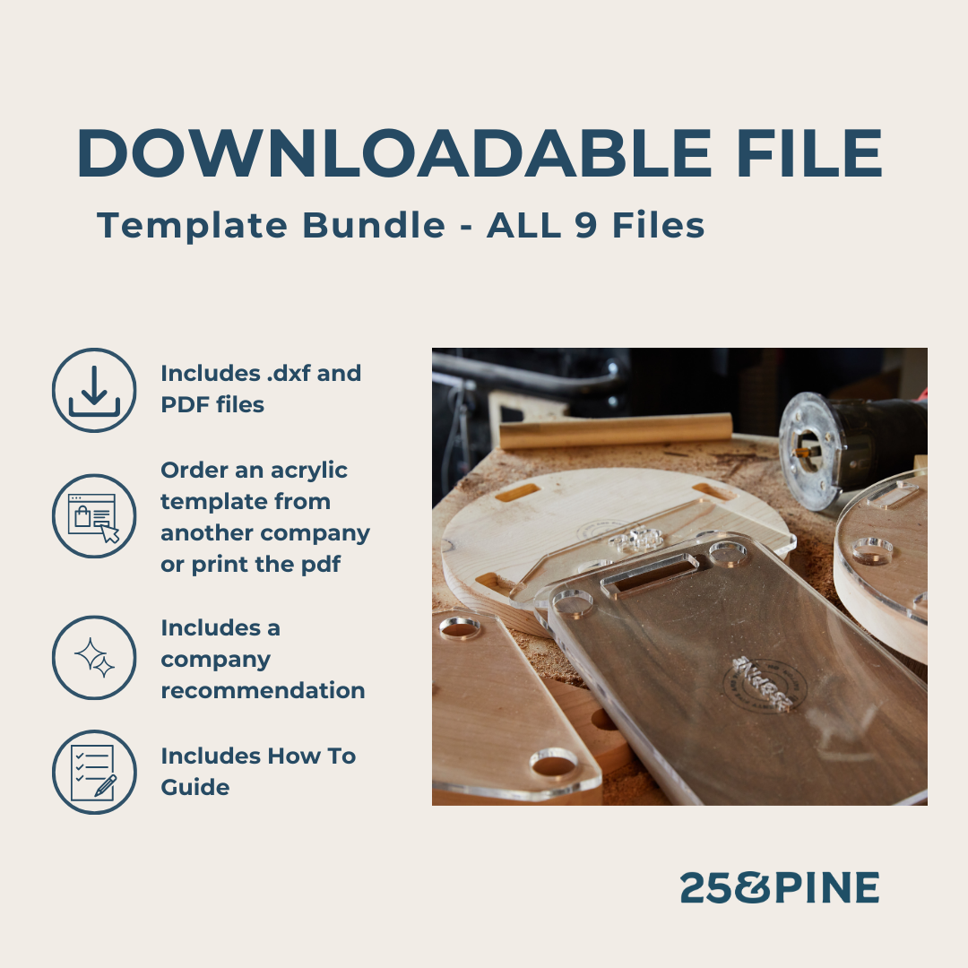 Template Files Bundle - ALL 9 Template Downloadable Files
