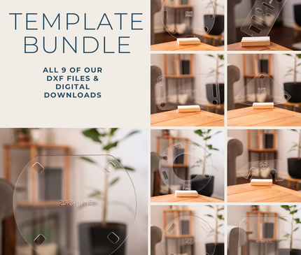 Template Files Bundle - ALL 9 Template Downloadable Files