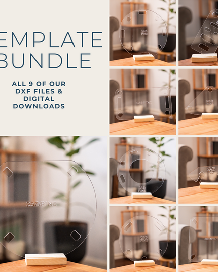 Template Files Bundle - ALL 9 Template Downloadable Files