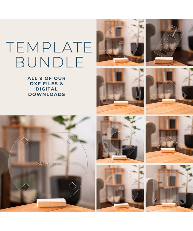 Template Files Bundle - ALL 9 Template Downloadable Files