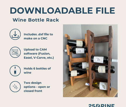 Wine Rack CNC Files
