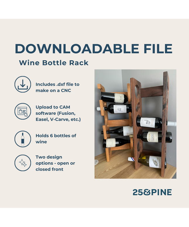 Wine Rack CNC Files