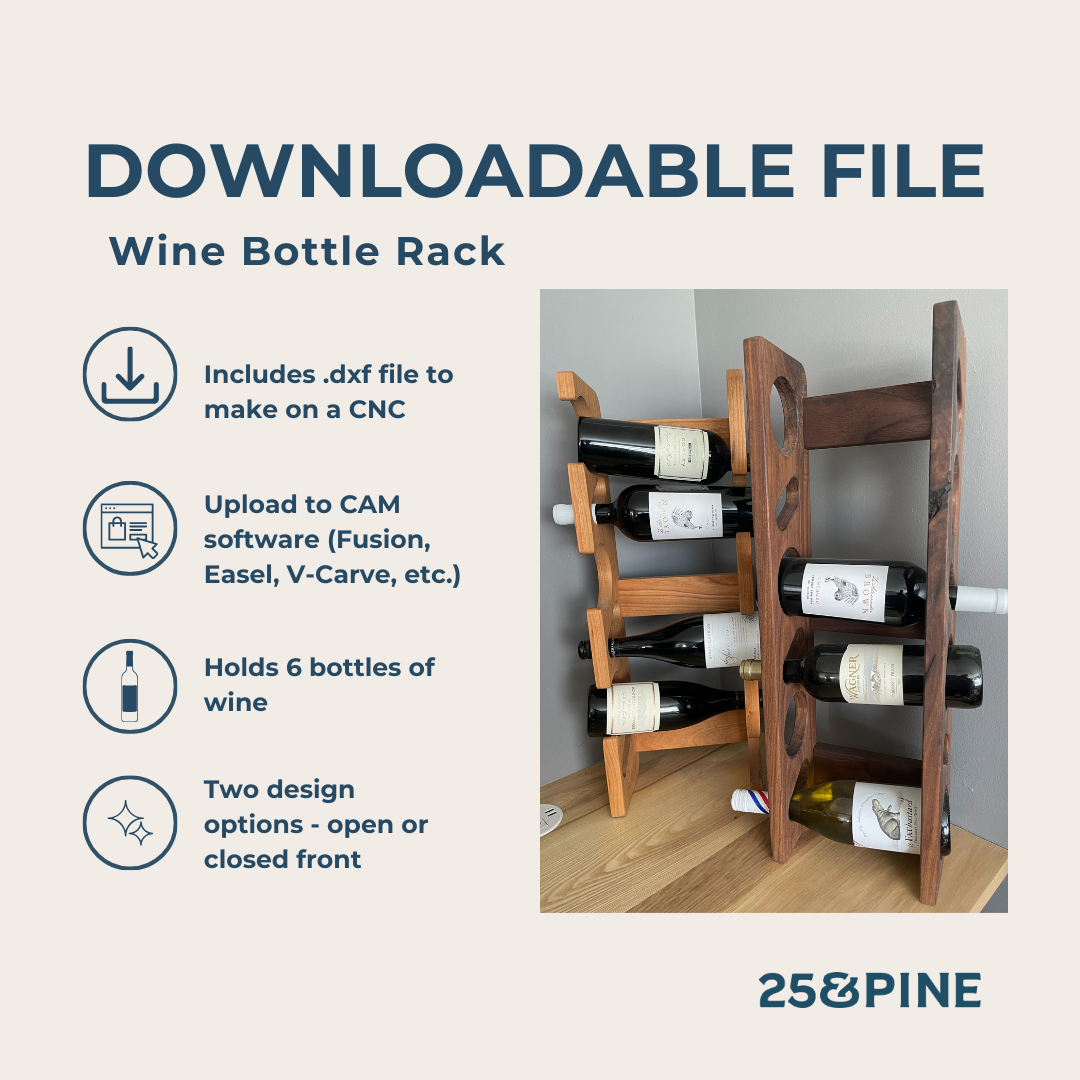 Wine Rack CNC Files