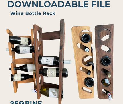 Wine Rack CNC Files
