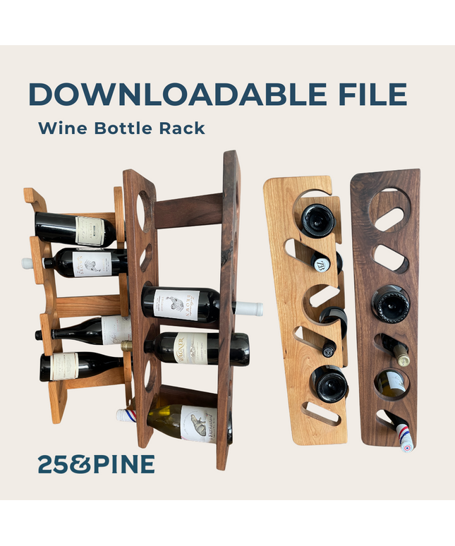 Wine Rack CNC Files
