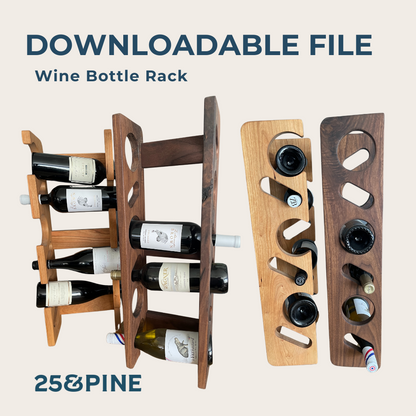 Wine Rack CNC Files