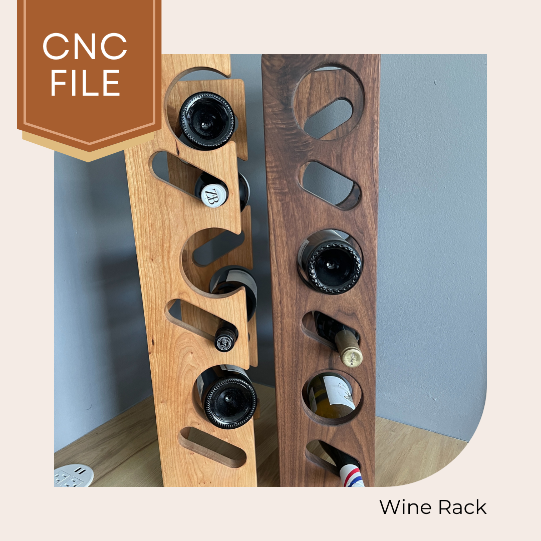 Wine Rack CNC Files – Twenty Five and Pine
