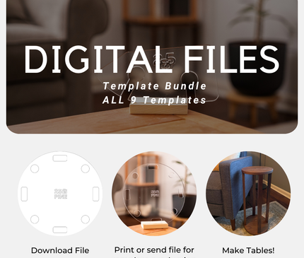 Template Files Bundle - ALL 9 Template Downloadable Files