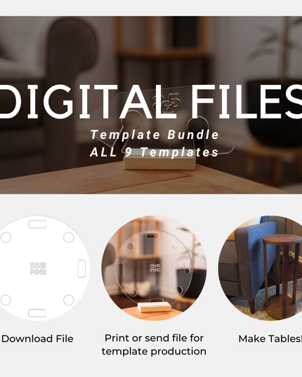 Template Files Bundle - ALL 9 Template Downloadable Files