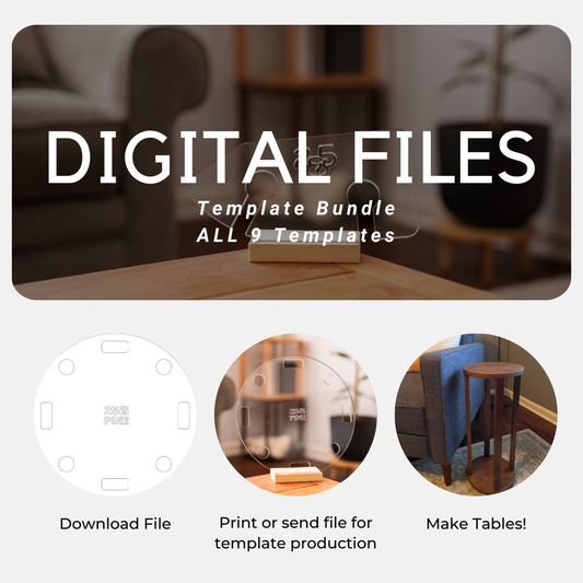 Template Files Bundle - ALL 9 Template Downloadable Files