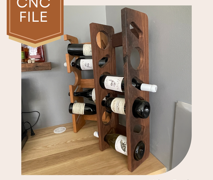 Wine Rack CNC Files
