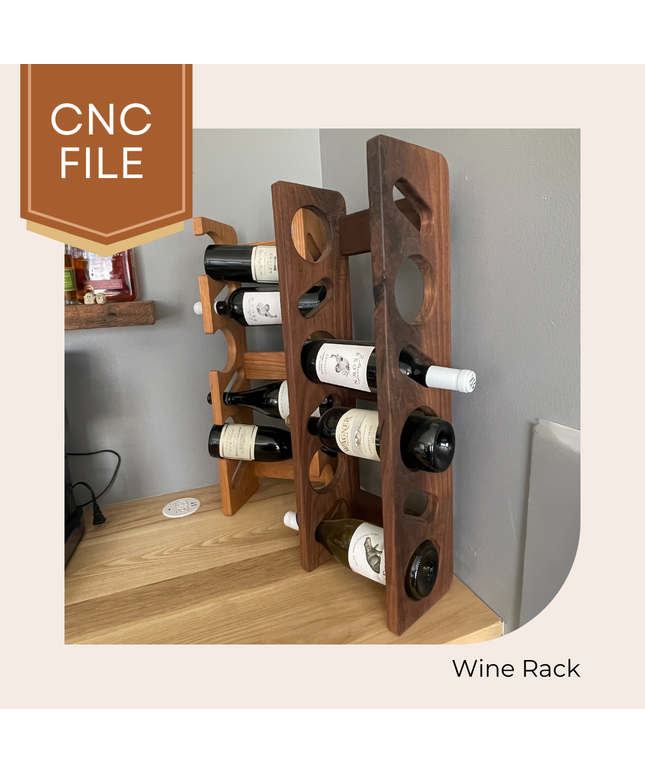 Wine Rack CNC Files