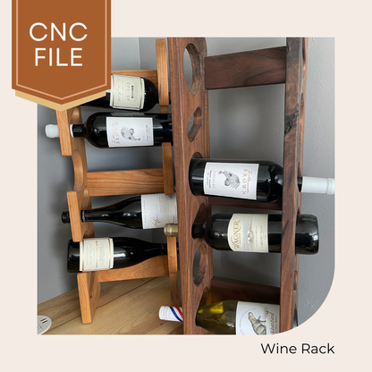 Wine Rack CNC Files