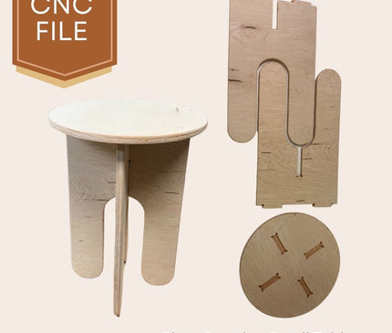 Small Table or Plant Stand CNC Files