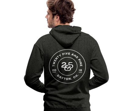 Premium Hoodie - charcoal grey