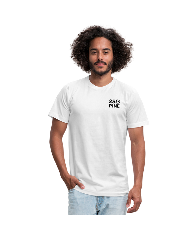 Unisex Jersey T-Shirt by Bella + Canvas - white