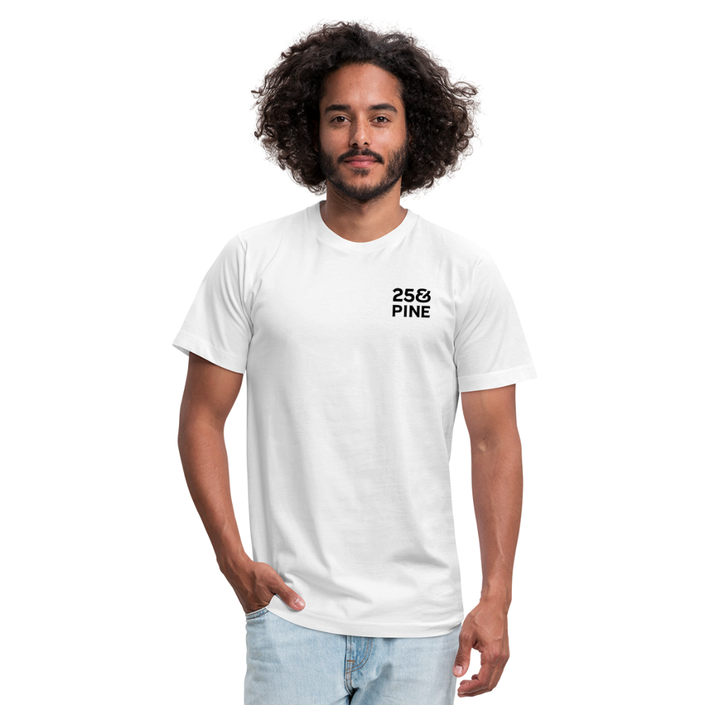 Unisex Jersey T-Shirt by Bella + Canvas - white