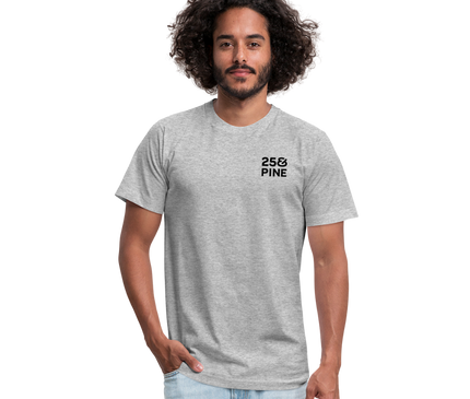 Unisex Jersey T-Shirt by Bella + Canvas - heather gray