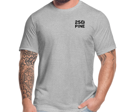 Unisex Jersey T-Shirt by Bella + Canvas - heather gray
