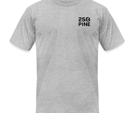 Unisex Jersey T-Shirt by Bella + Canvas - heather gray