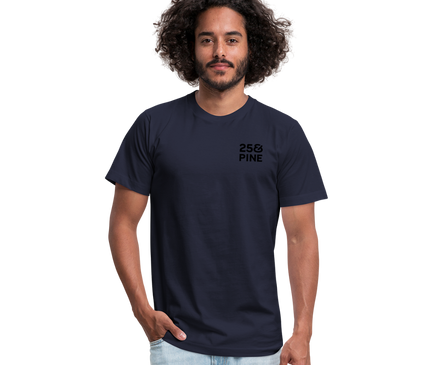 Unisex Jersey T-Shirt by Bella + Canvas - navy