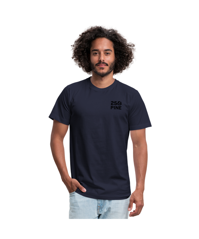 Unisex Jersey T-Shirt by Bella + Canvas - navy