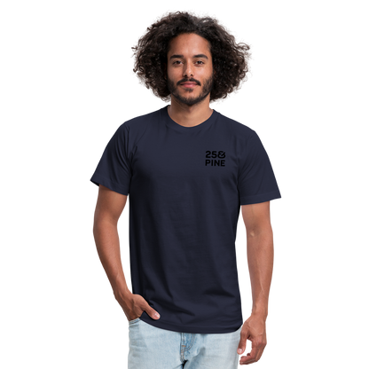 Unisex Jersey T-Shirt by Bella + Canvas - navy