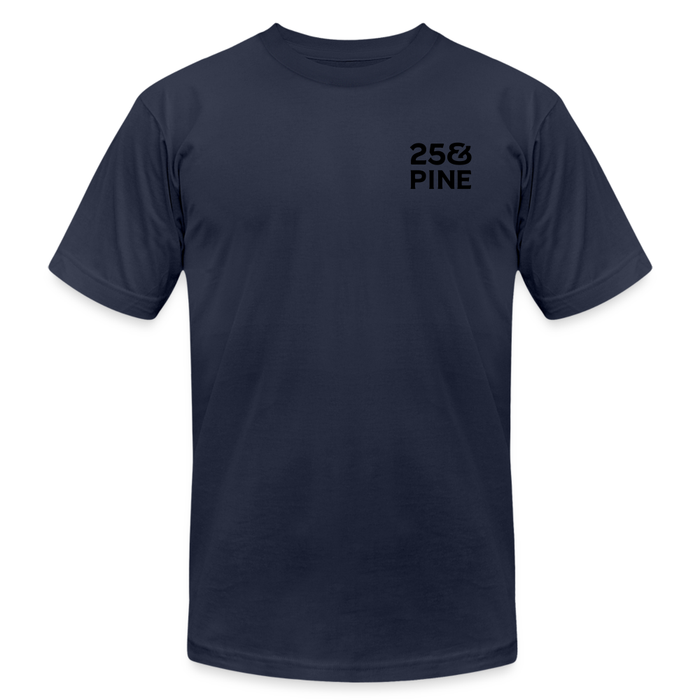 Unisex Jersey T-Shirt by Bella + Canvas - navy