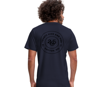 Unisex Jersey T-Shirt by Bella + Canvas - navy