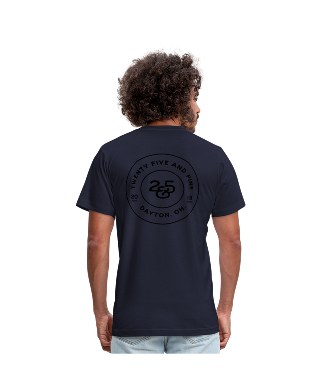 Unisex Jersey T-Shirt by Bella + Canvas - navy