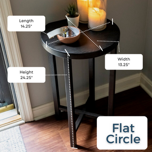Flat Circle (Flircle) Side Table