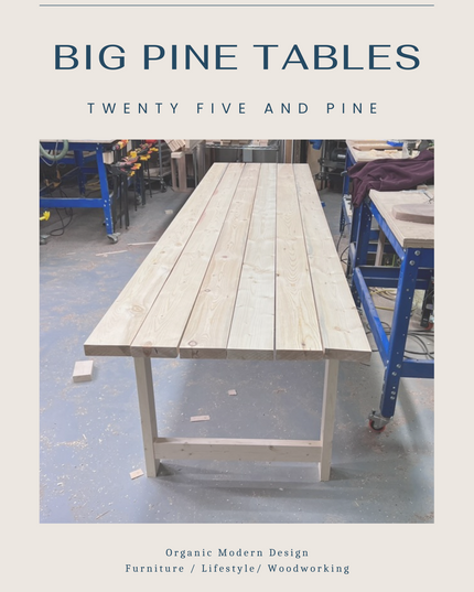 Big Pine Table Plans