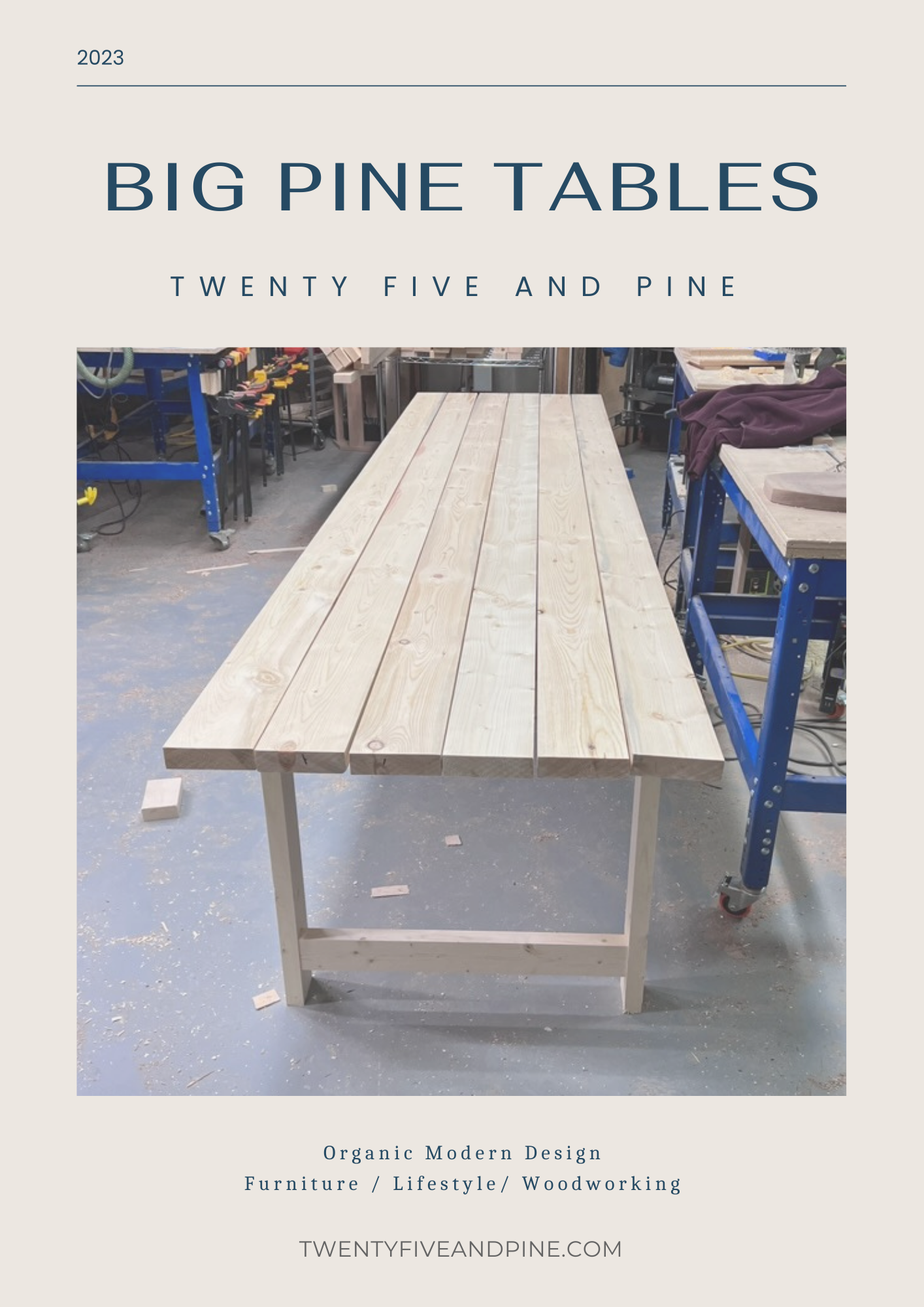 Big Pine Table Plans