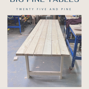 Big Pine Table Plans